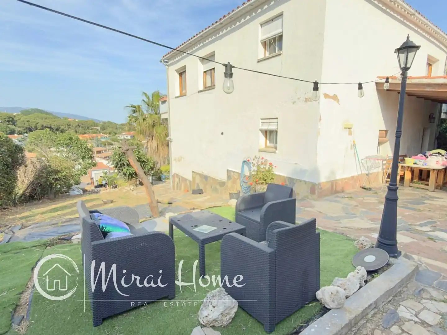Vista exterior de Casa o xalet en venda en Santa Eulàlia de Ronçana amb Calefacció, Jardí privat i Parquet