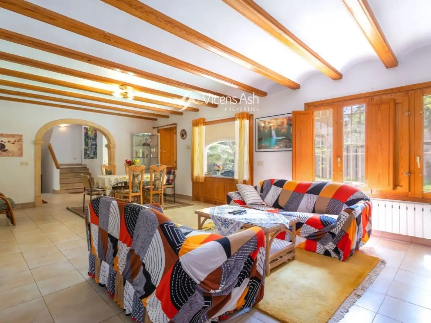 Sala d'estar de Casa o xalet en venda en Jávea / Xàbia amb Aire condicionat, Terrassa i Traster