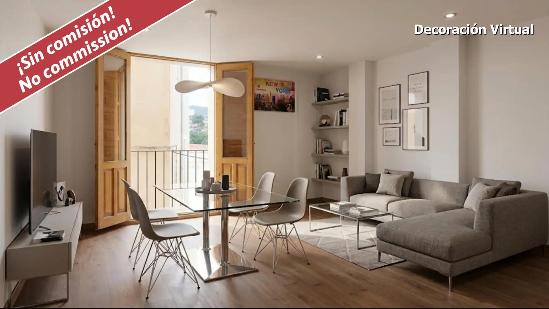 Living room of Houses for sale in Ontinyent  with Heating and Balcony