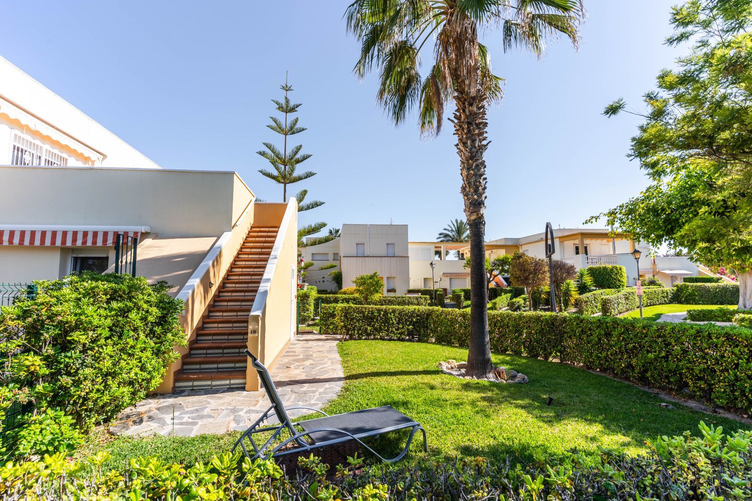 Garden of Apartment for sale in Vera  with Air Conditioner, Heating and Terrace