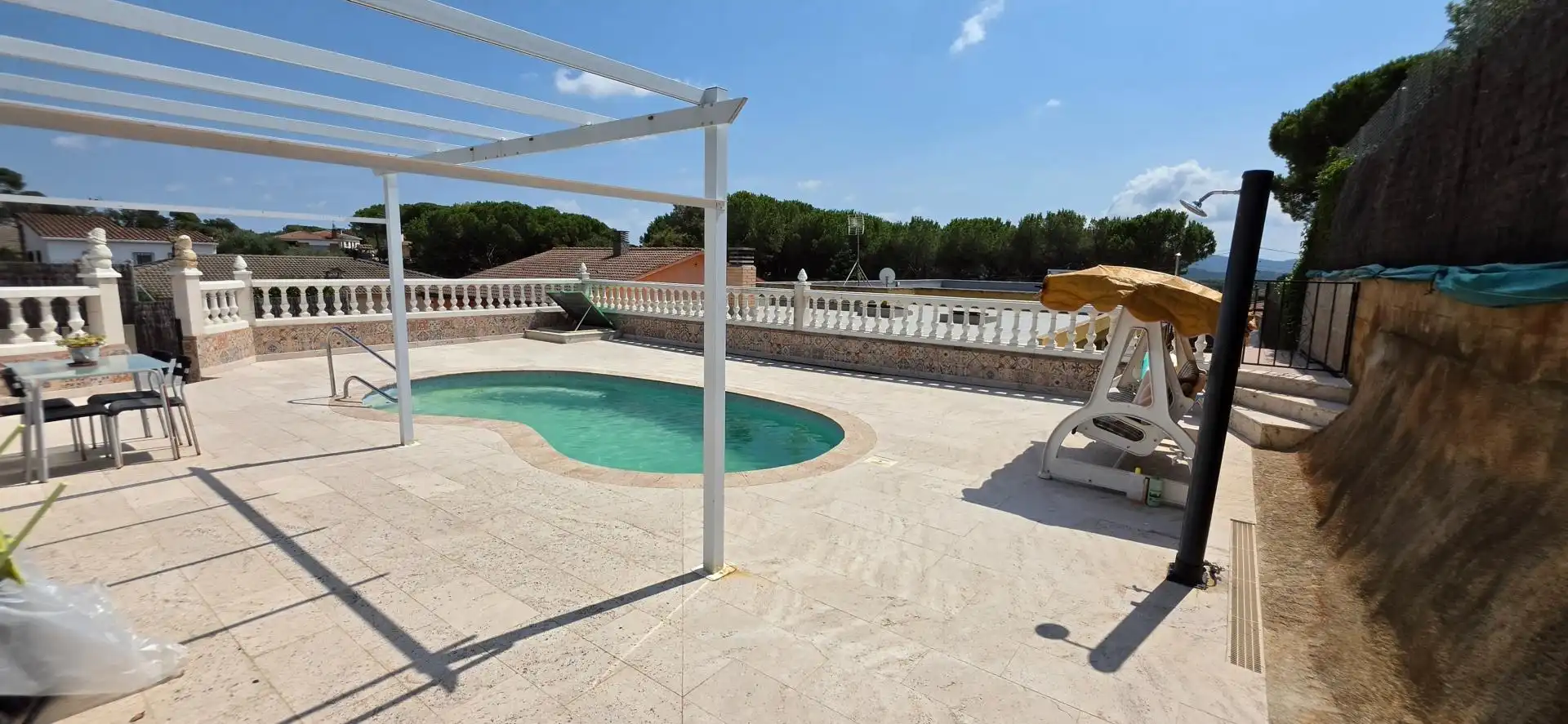 Piscina de Casa o chalet en venta en Fogars de la Selva con Aire acondicionado, Calefacción y Terraza