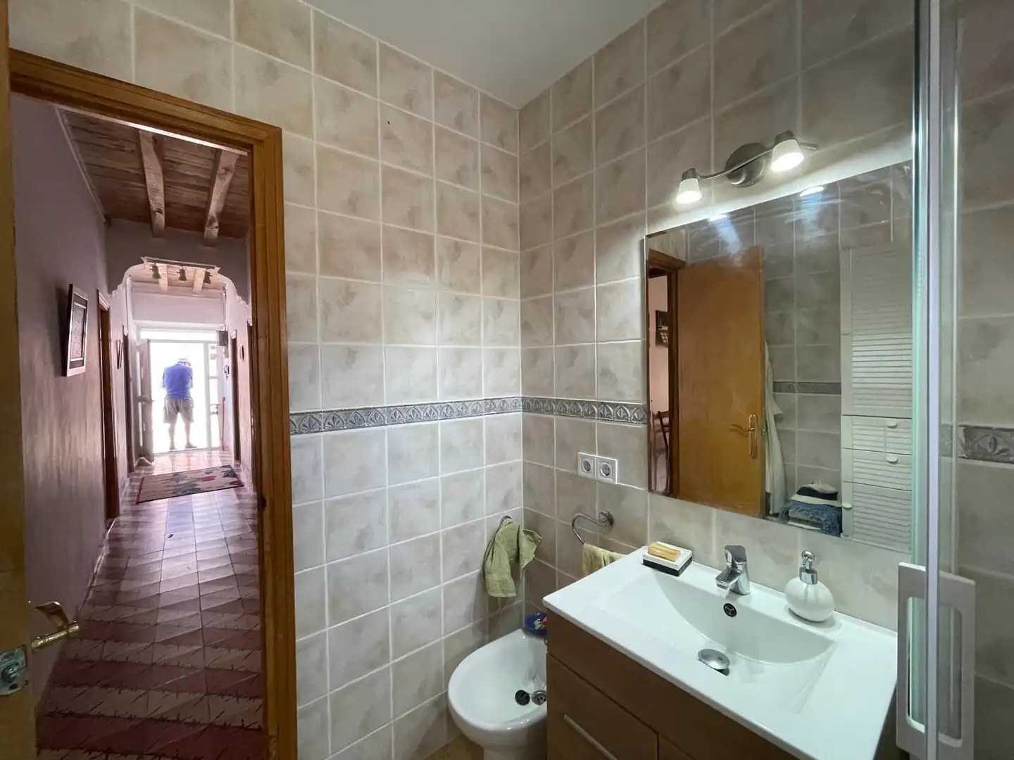 Bathroom of Country homes for sale in Cobos de Fuentidueña  with Heating, Storage room and Furnished