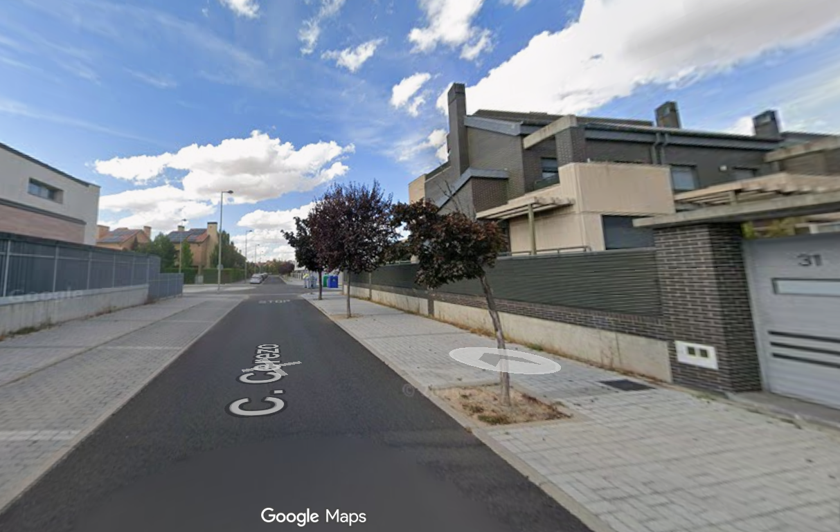 Vista exterior de Casa adosada en venda en Valladolid Capital