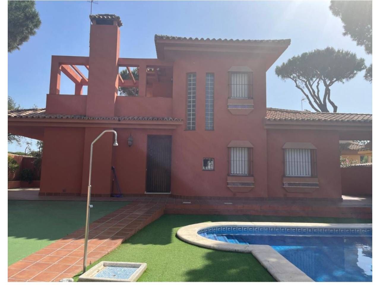 Jardí de Casa o xalet en venda en Chiclana de la Frontera amb Terrassa i Piscina