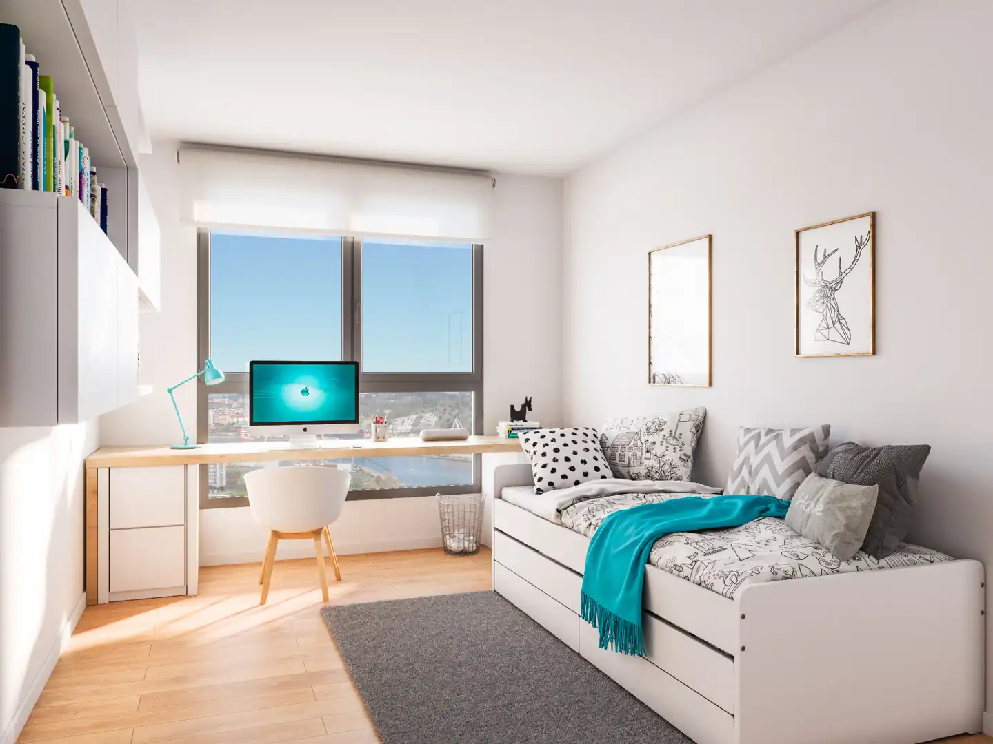 Flat for sale in Altos Hornos de Vizcaya Hiribidea, Rontegui - Pormetxeta
