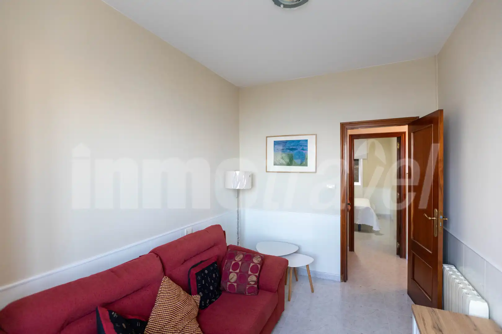 Living room of Flat for rent in Sanxenxo  with Furnished, Oven and Washing machine