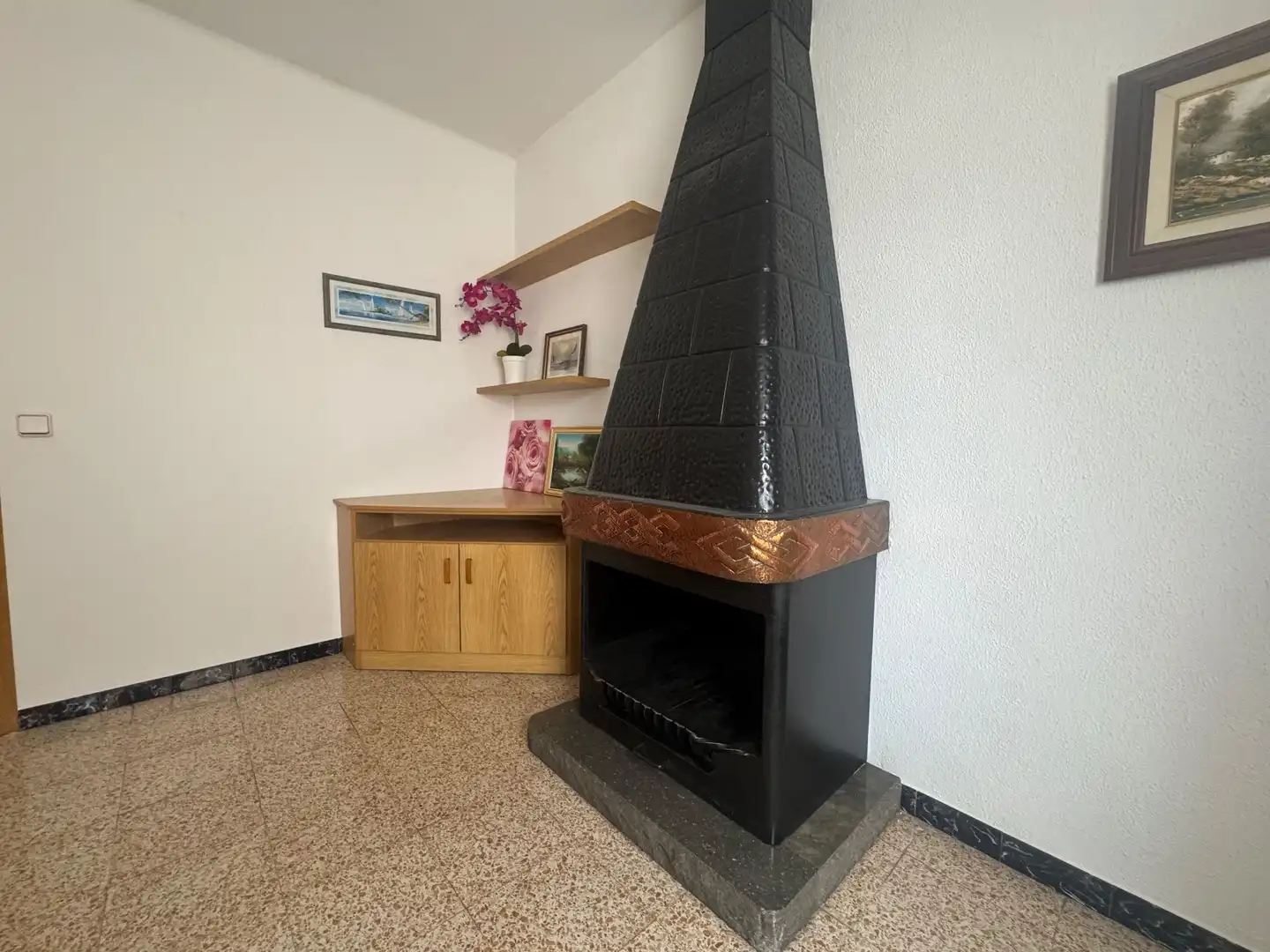 Living room of Detached homes for sale in Olot  with Heating and Storage room