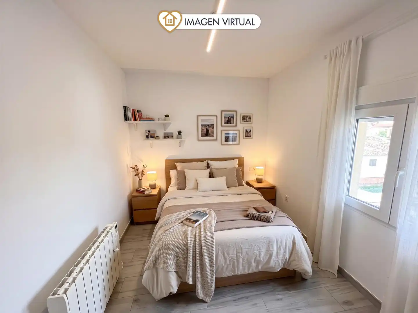 Dormitori de Casa o xalet en venda en Olesa de Bonesvalls amb Calefacció, Jardí privat i Parquet