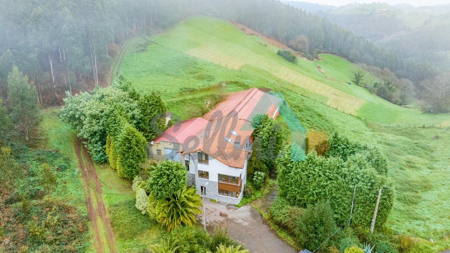 Exterior view of House or chalet for sale in Candamo  with Heating and Private garden
