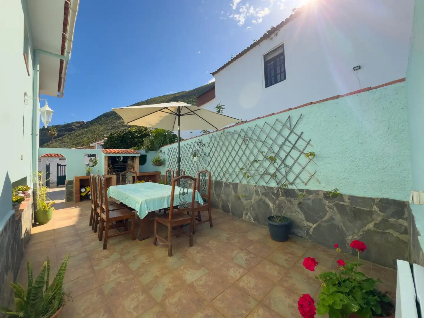 Terrassa de Casa o xalet en venda en La Orotava amb Jardí privat