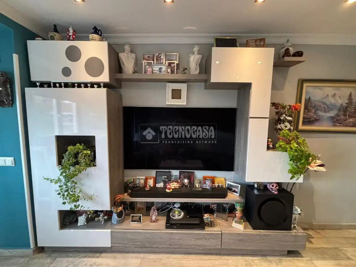 Sala de estar de Piso en venta en Madrid
