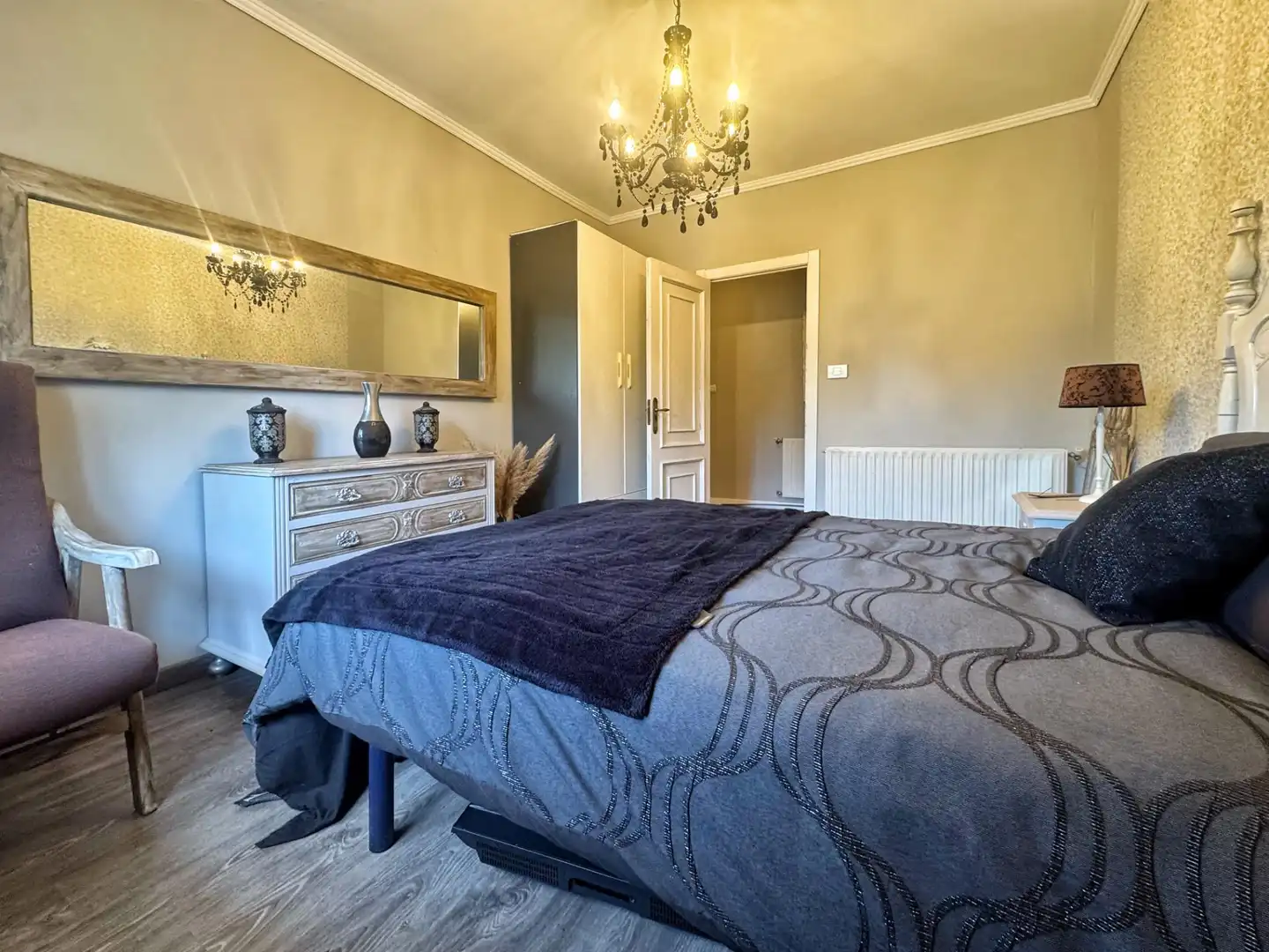 Bedroom of Houses for sale in Lalín  with Heating, Private garden and Terrace