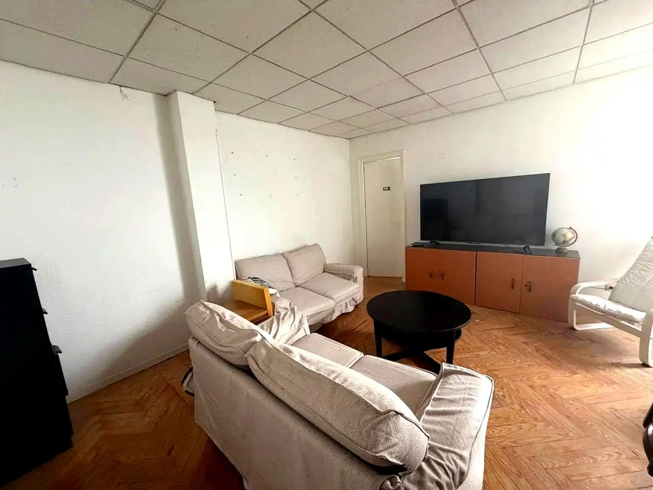 Living room of Flat for rent in Madrid  with Air Conditioner, Heating and Terrace