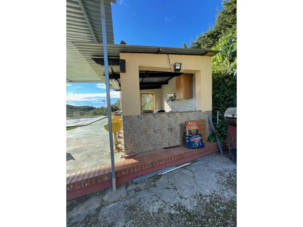 Vista exterior de Finca rústica en venta en Estepona con Jardín privado y Piscina