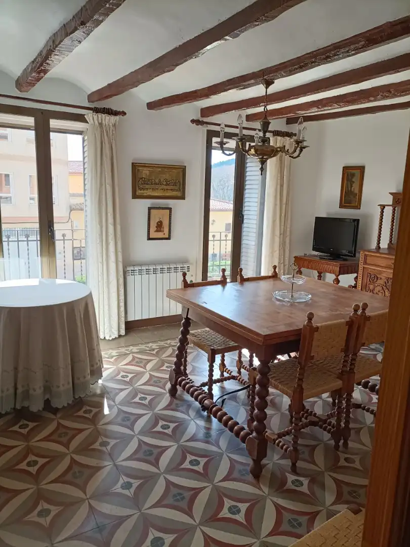 Dining room of Flat for sale in Viver  with Furnished and Balcony