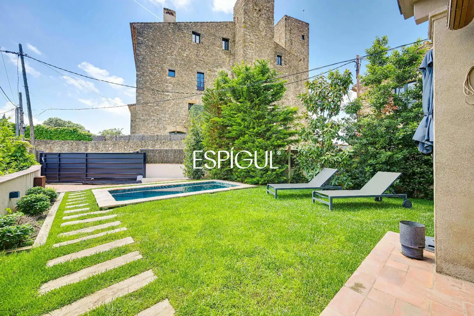 Jardí de Casa o xalet en venda en La Bisbal d'Empordà amb Aire condicionat, Calefacció i Parquet