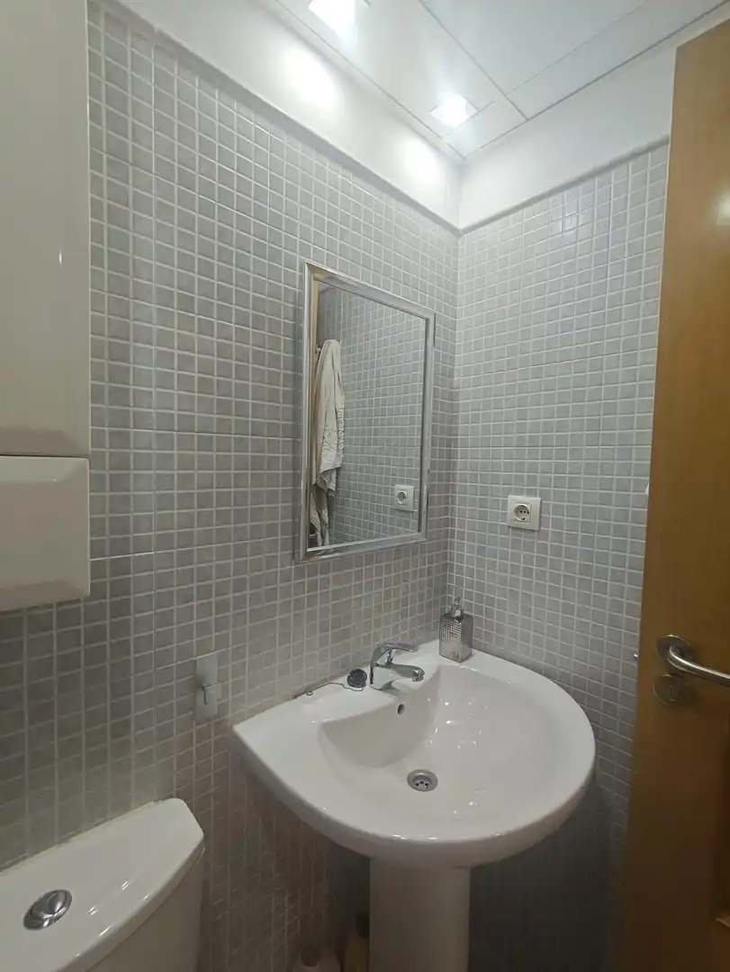 Bathroom of Study for rent in Zaragoza  with Heating, Storage room and Furnished