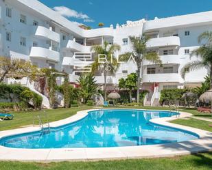 Exterior view of Flat for sale in Marbella  with Air Conditioner, Terrace and Storage room