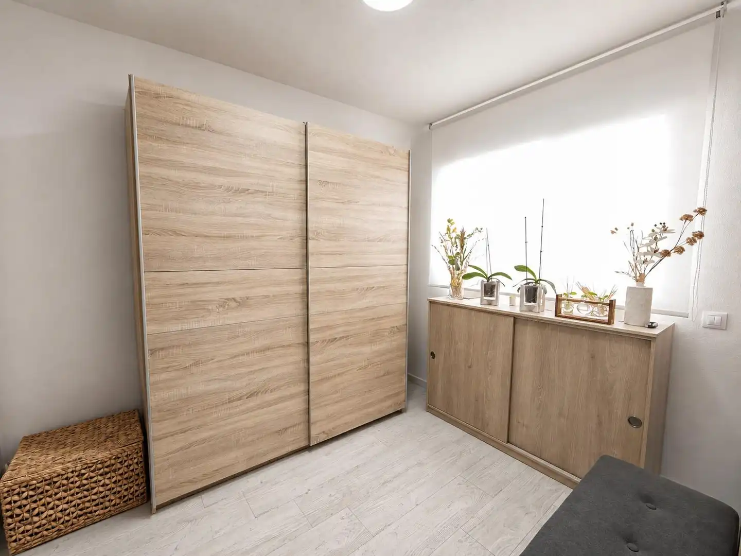 Bedroom of Flat for sale in Santa Pola  with Air Conditioner, Heating and Parquet flooring