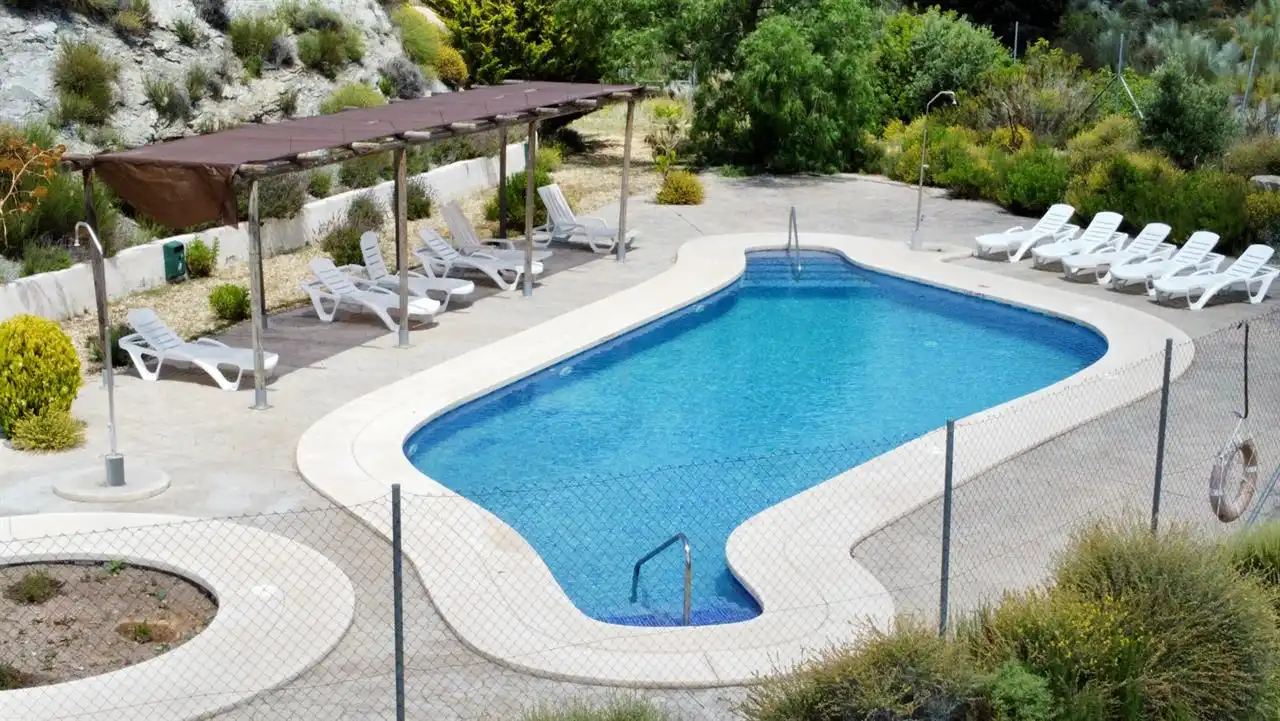 Piscina de Casa o xalet en venda en Taberno amb Calefacció, Jardí privat i Traster