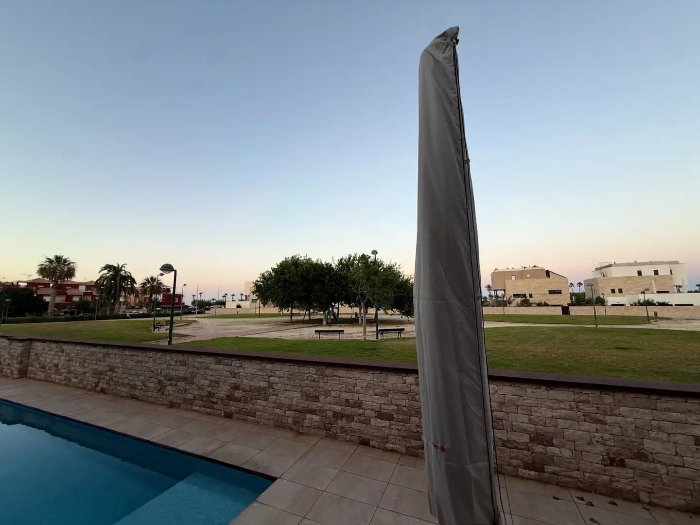 Piscina de Casa o chalet en venta en Pilar de la Horadada con Aire acondicionado, Jardín privado y Terraza