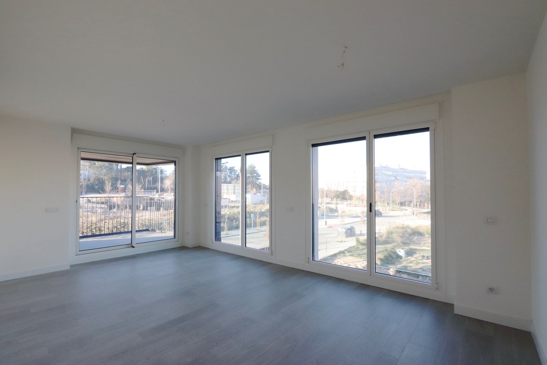 Bedroom of Flat to rent in  Madrid Capital  with Air Conditioner, Heating and Private garden