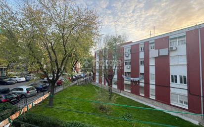 Exterior view of Flat for sale in  Madrid Capital  with Parquet flooring and Terrace