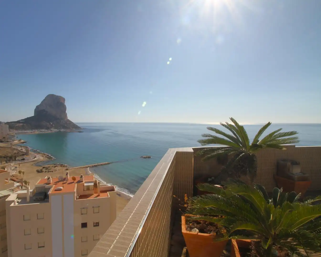 Bedroom of Apartments for sale in Calpe / Calp  with Air Conditioner, Heating and Private garden