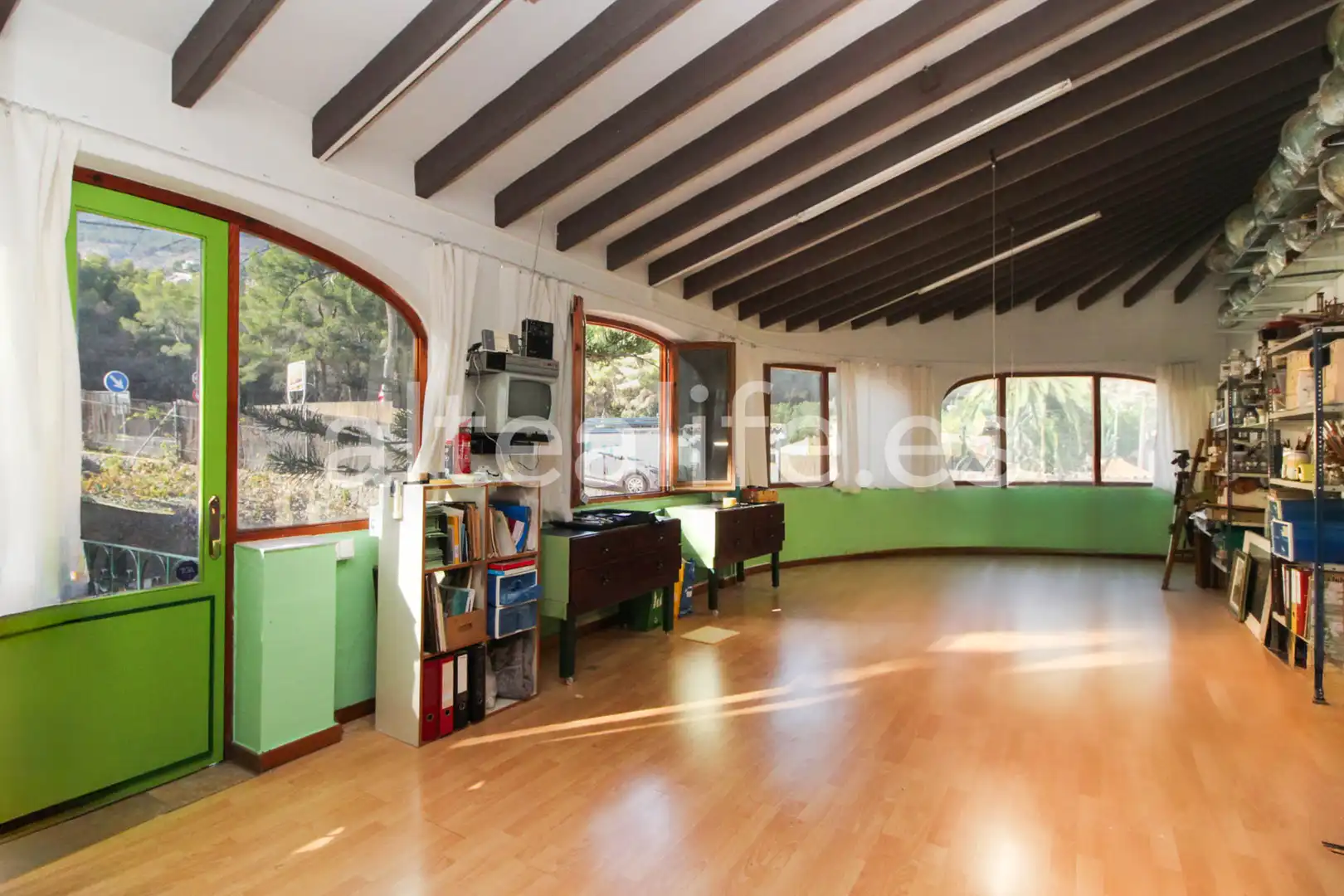Sala de estar de Casa adosada en venta en Altea con Aire acondicionado, Terraza y Piscina