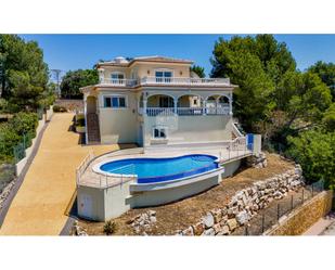 Exterior view of House or chalet for sale in Jávea / Xàbia  with Air Conditioner, Terrace and Swimming Pool