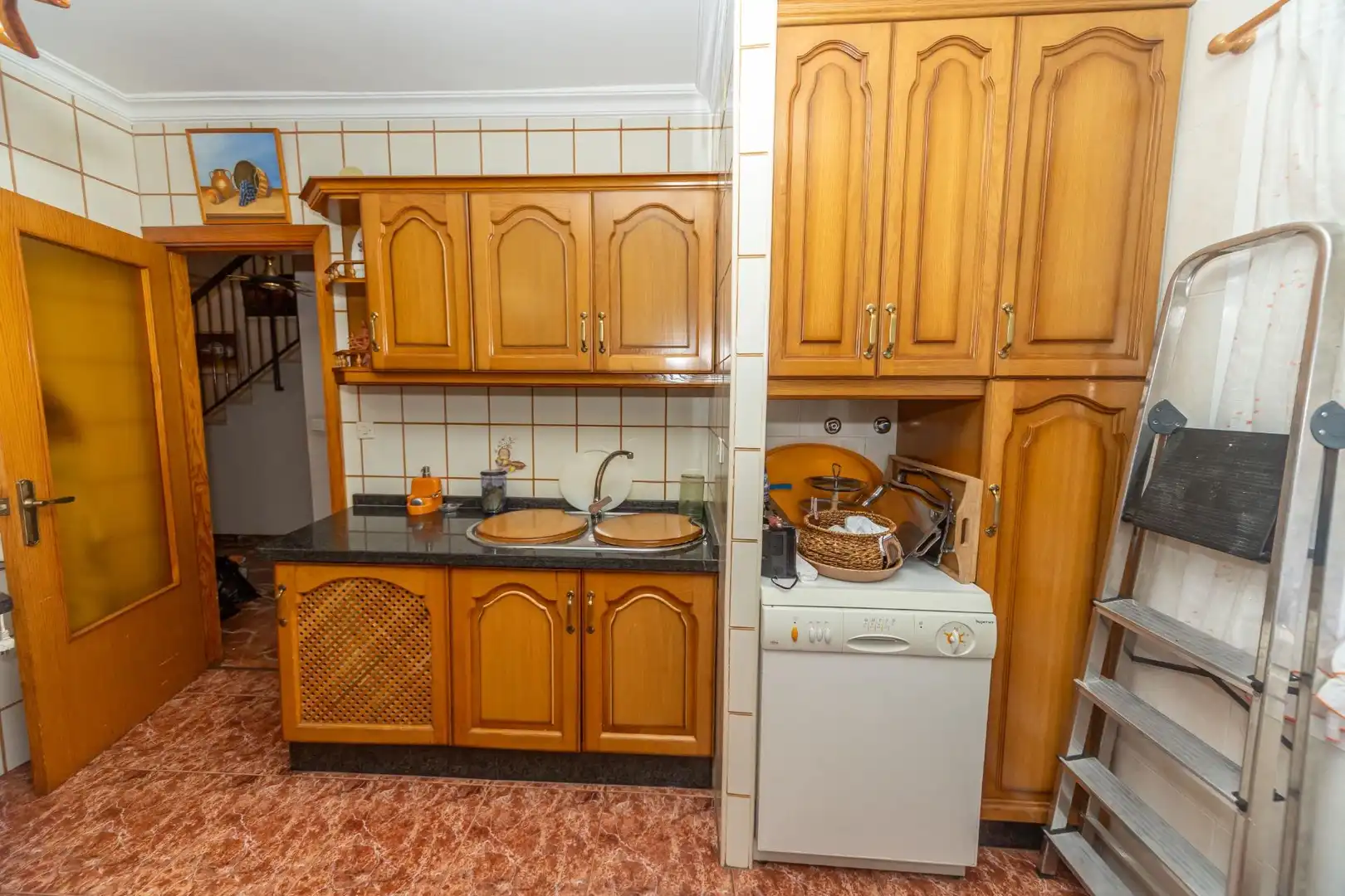 Cuina de Casa adosada en venda en Guadix