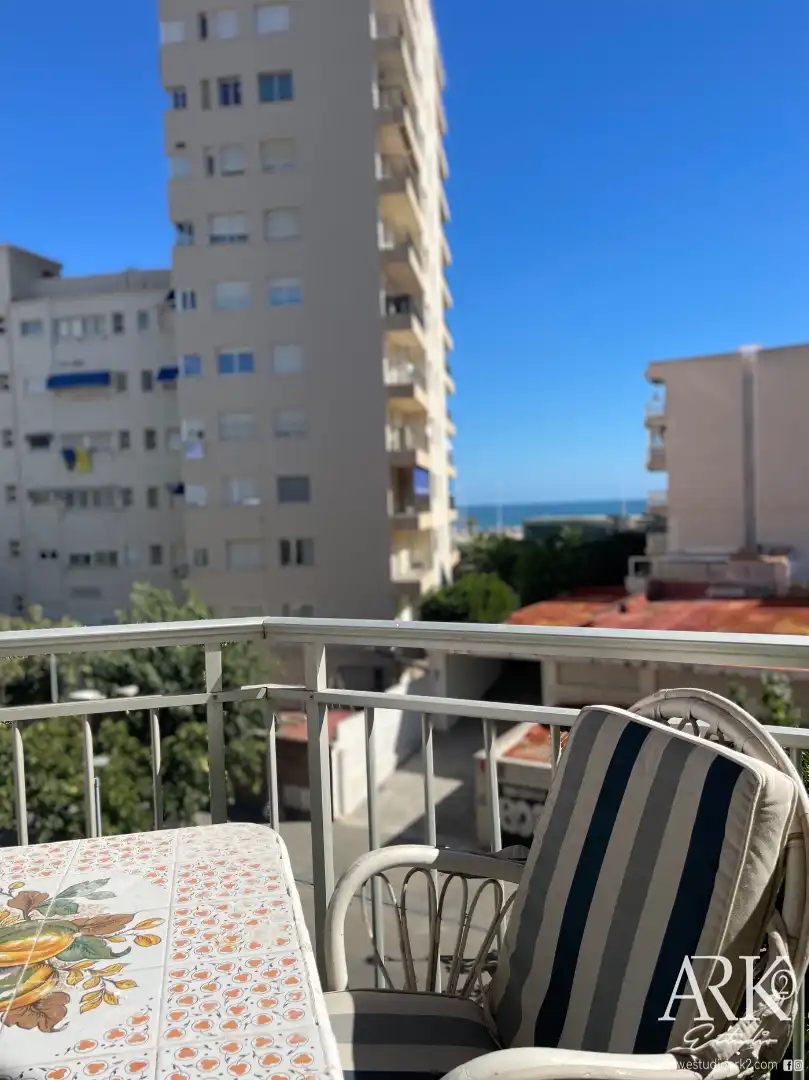 Balcony of Apartments for sale in Gandia  with Air Conditioner, Terrace and Furnished
