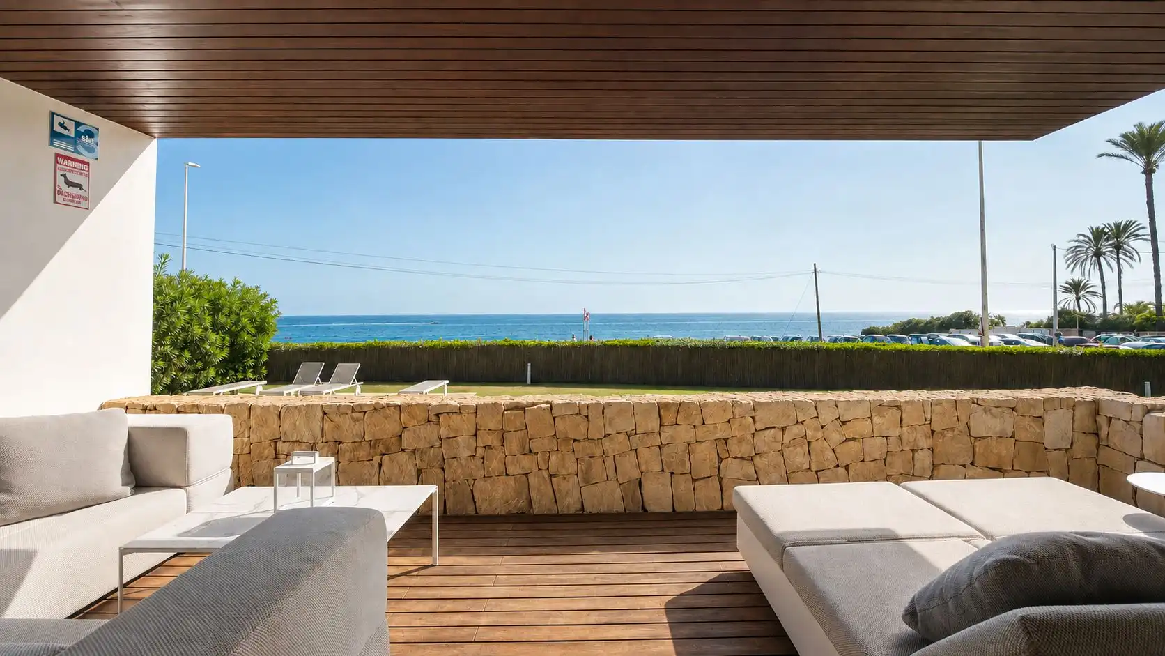 Terraza de Apartamento de alquiler en Jávea / Xàbia con Aire acondicionado, Calefacción y Terraza