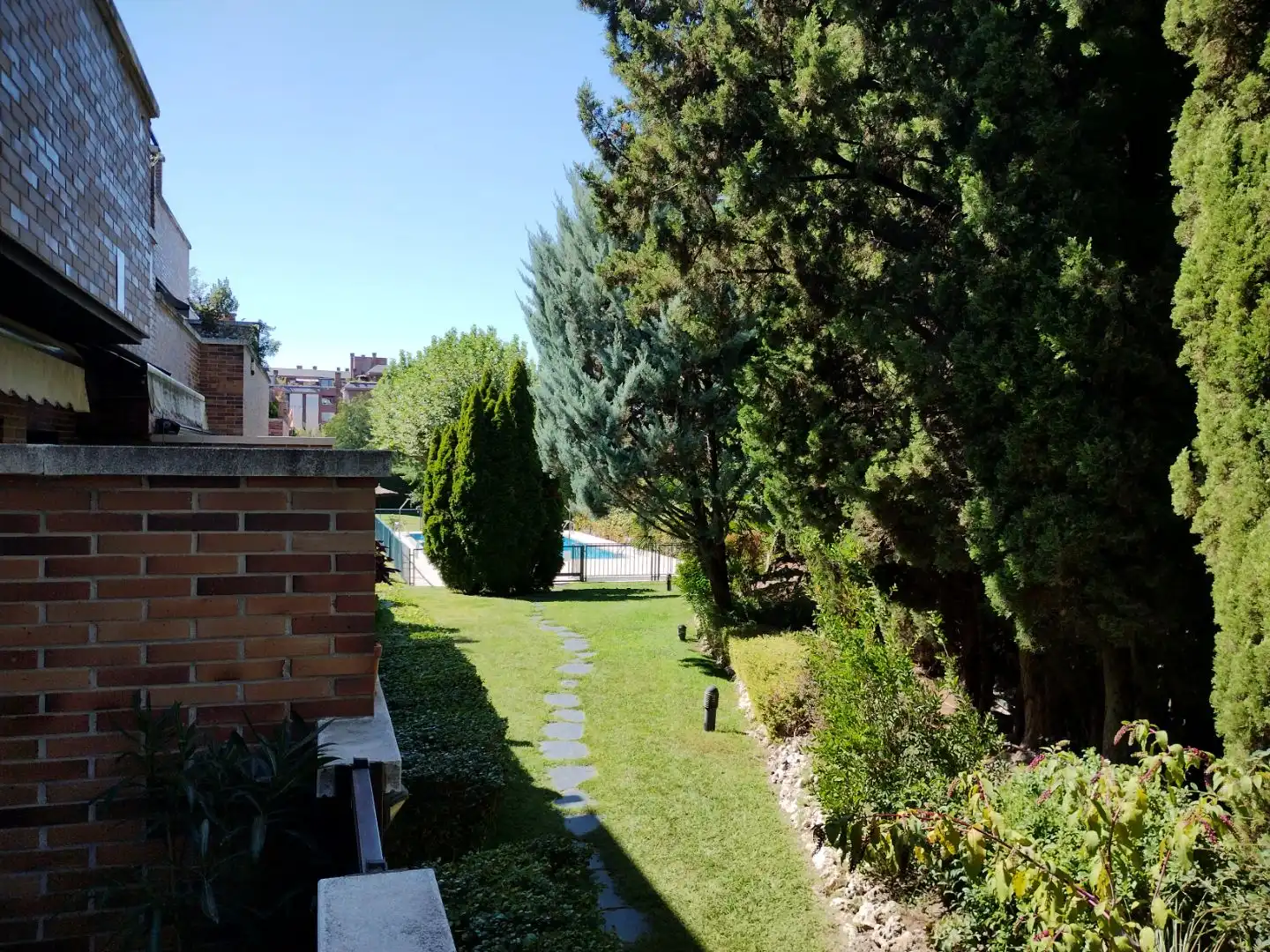 Jardín de Piso en venta en  Madrid Capital con Terraza