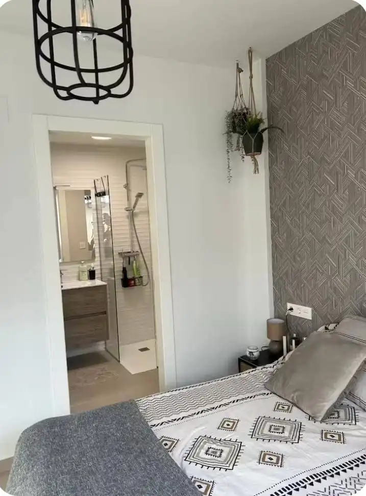 Baño de Apartamento en venta en San Pedro del Pinatar con Aire acondicionado, Jardín privado y Piscina