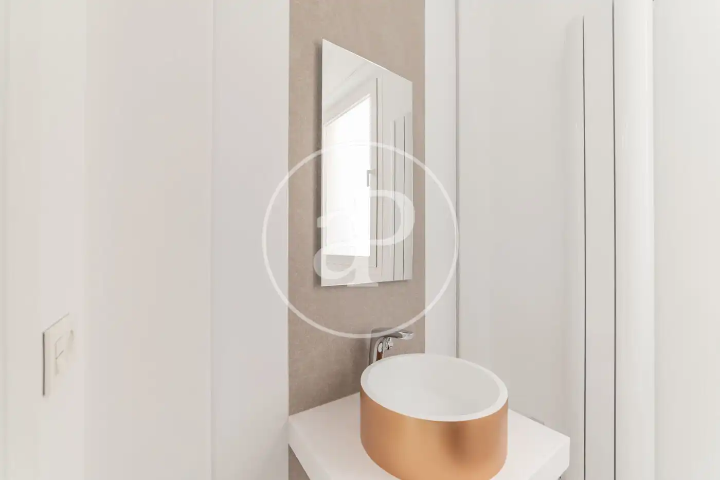 Baño de Piso de alquiler en Madrid con Aire acondicionado, Calefacción y Terraza
