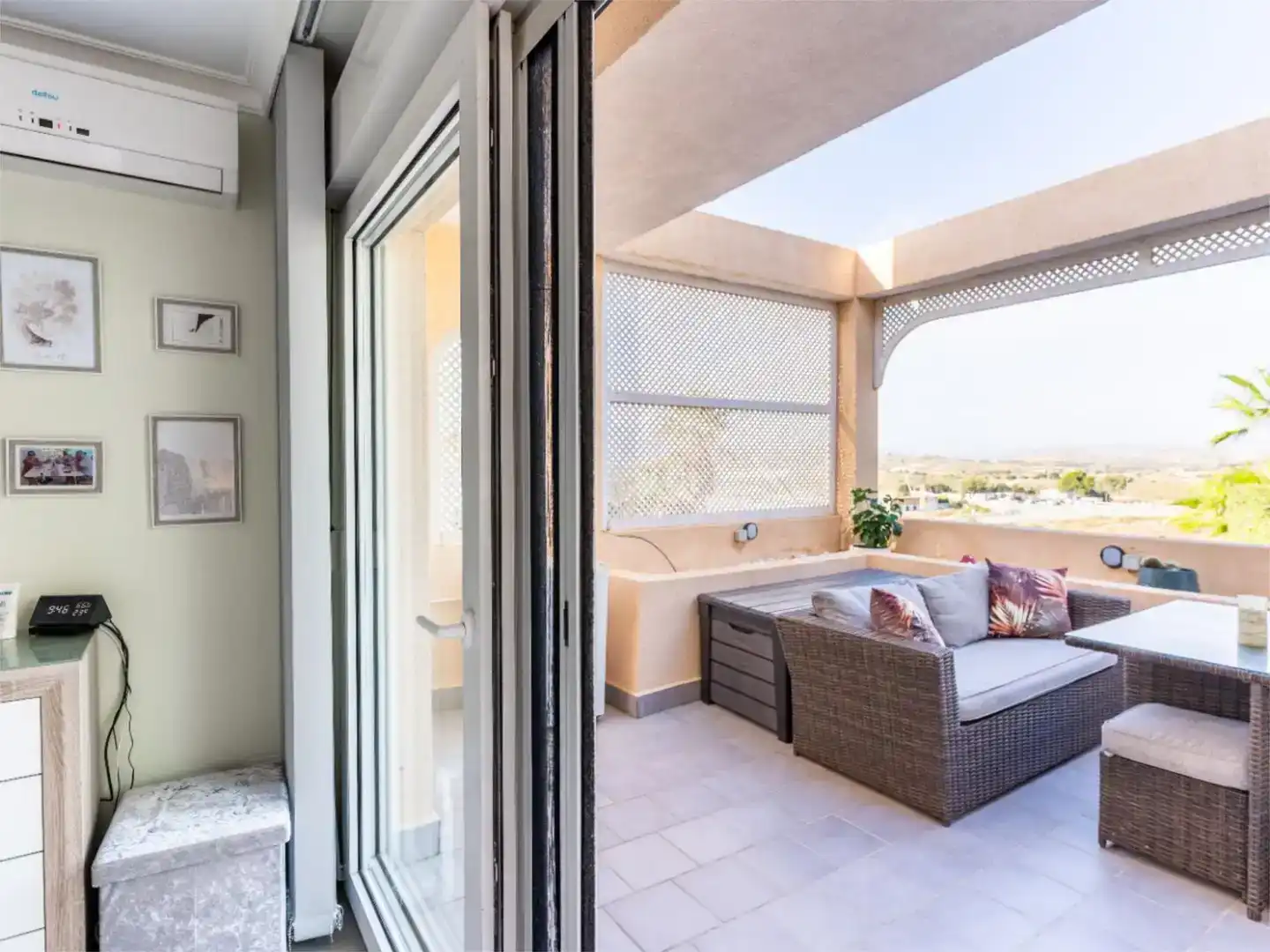 Terraza de Piso en venta en Garrucha con Aire acondicionado, Jardín privado y Trastero