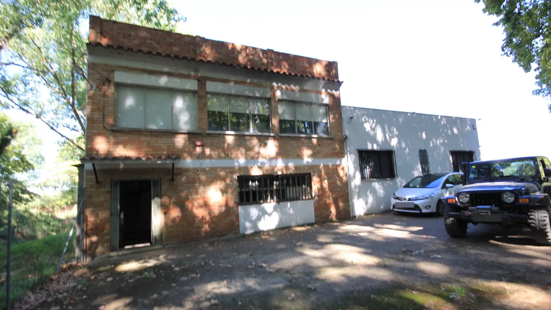 Exterior view of Industrial buildings for sale in La Roca del Vallès  with Alarm