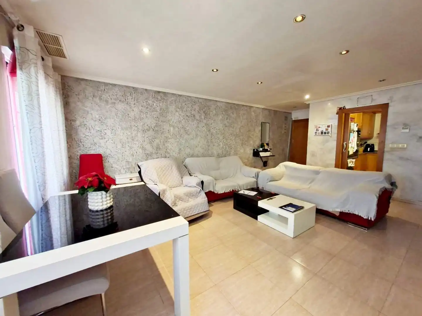 Sala de estar de Piso en venta en Aspe con Aire acondicionado, Trastero y Balcón