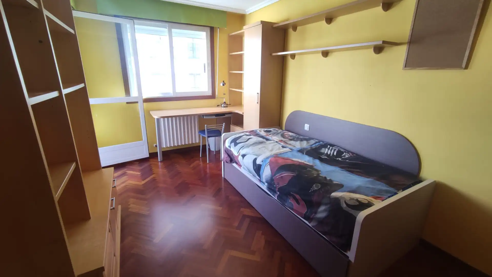 Bedroom of Flat for rent in Ourense Capital   with Heating, Furnished and Oven