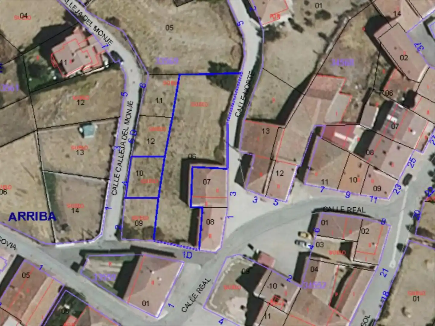 Land for sale in Cerezo de Arriba