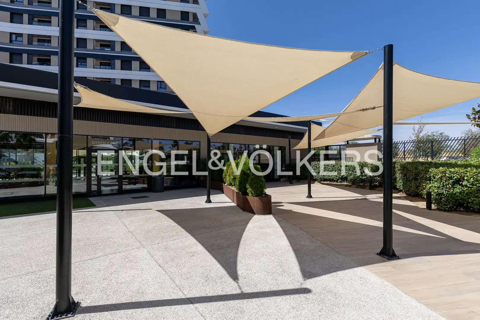 Terrasse von Wohnung zur Miete in Hortaleza