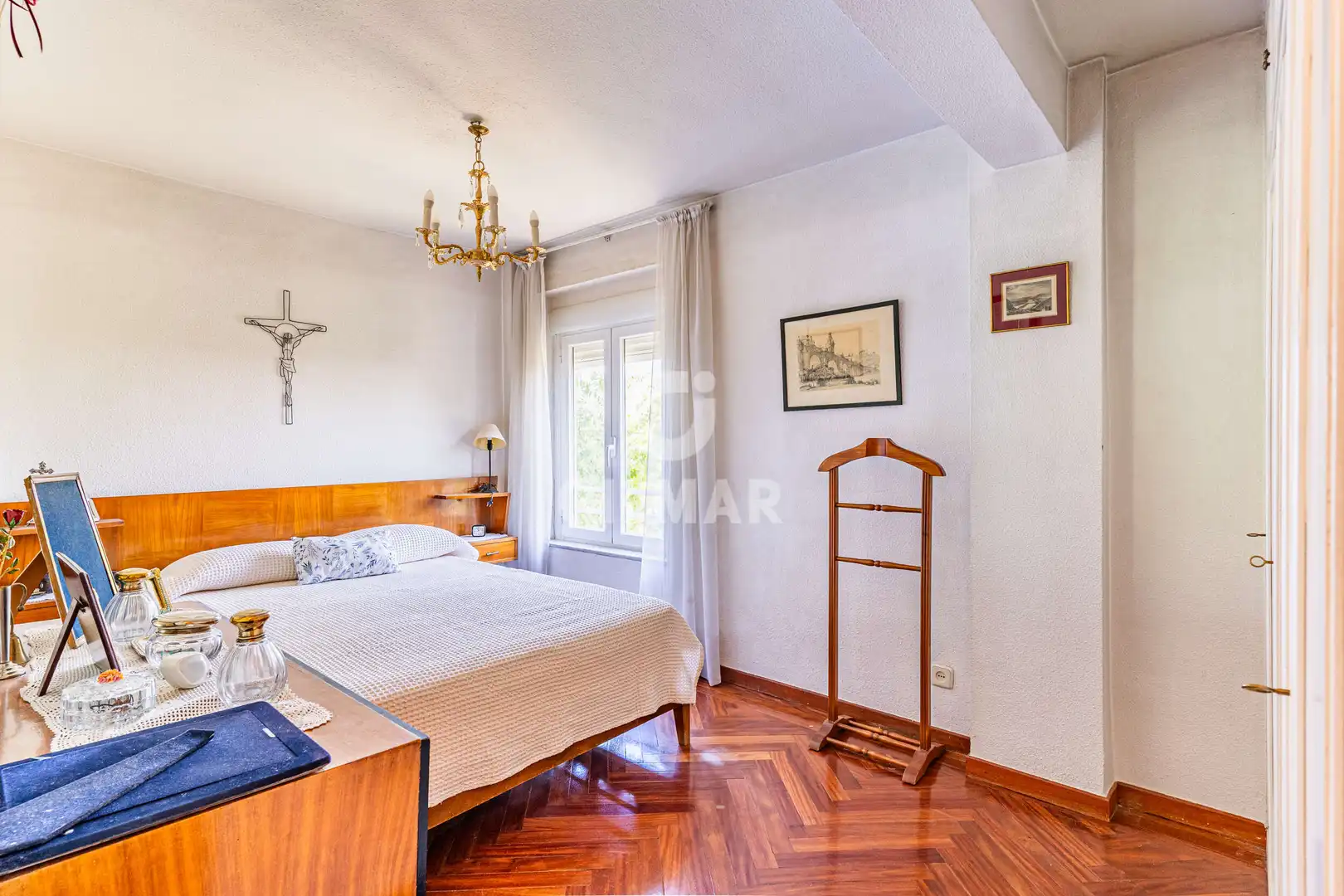 Bedroom of Flat for sale in Madrid  with Heating