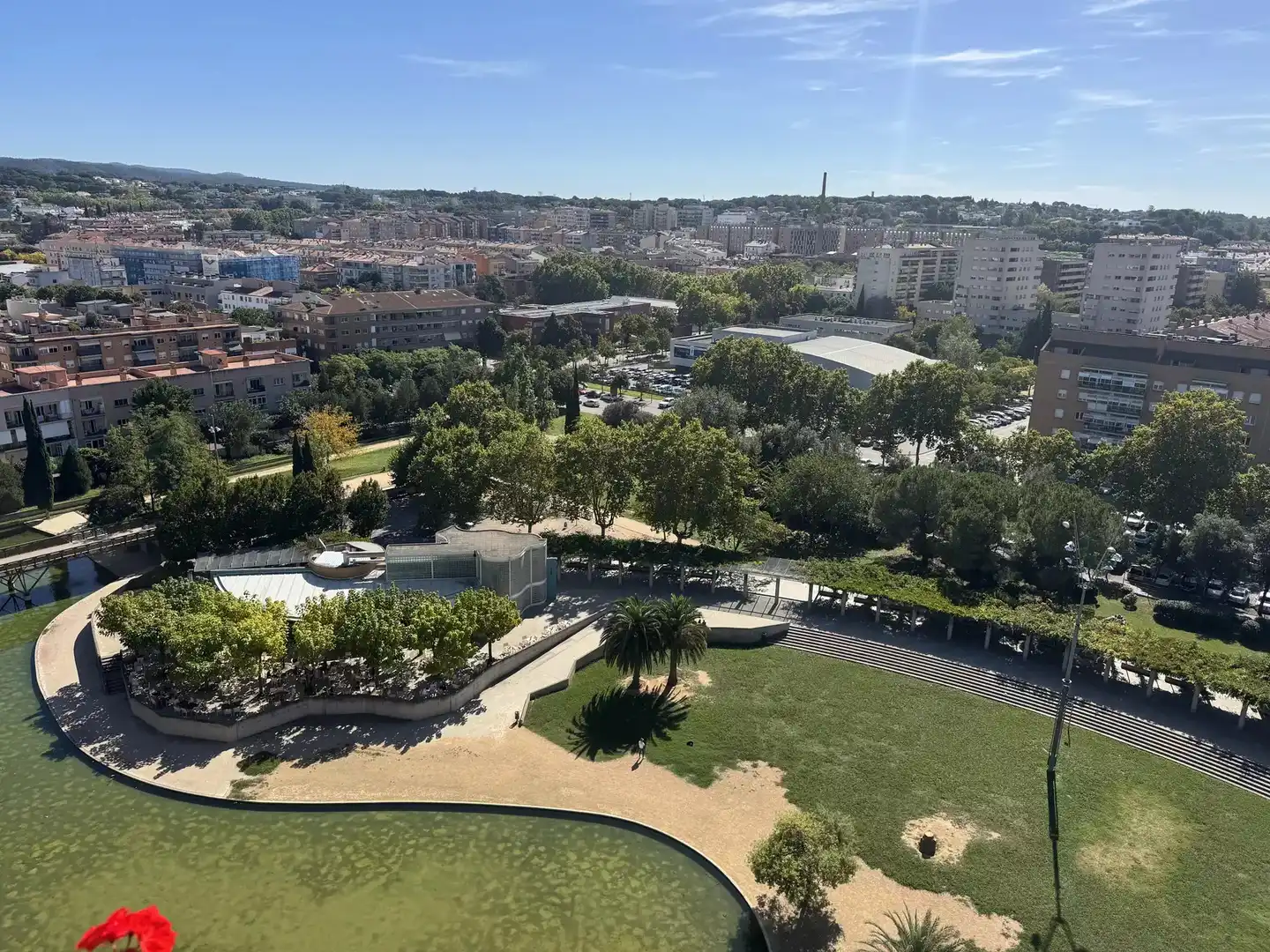 Exterior view of Flat for sale in Girona  with Air Conditioner, Heating and Parquet flooring