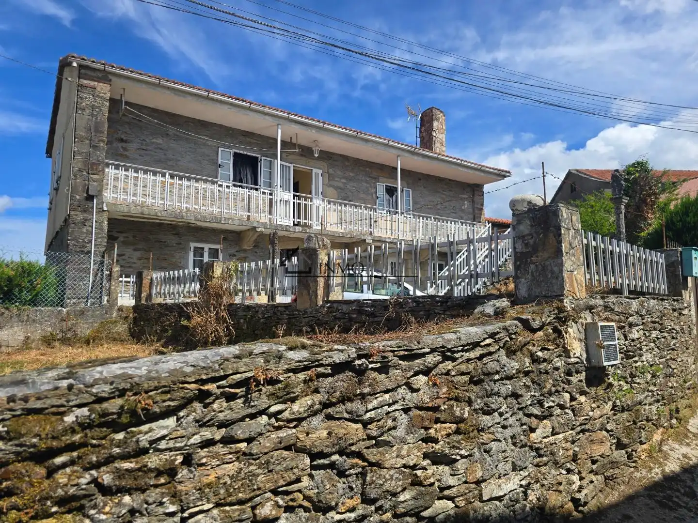 Vista exterior de Casa o xalet en venda en Forcarei amb Calefacció, Jardí privat i Terrassa