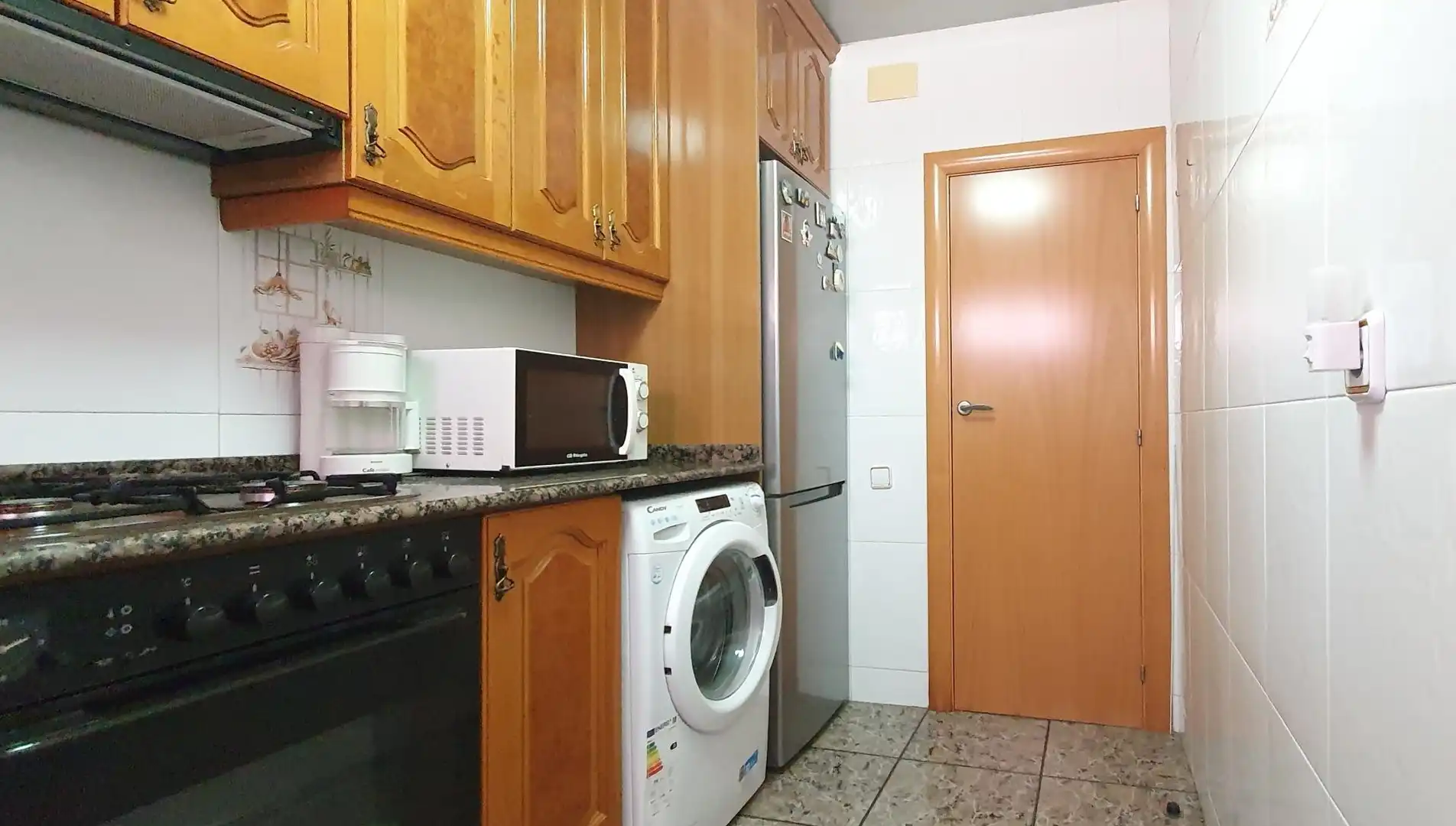 Kitchen of Flat for sale in Sabadell  with Balcony