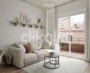Living room of Flat for sale in  Barcelona Capital  with Air Conditioner, Heating and Terrace