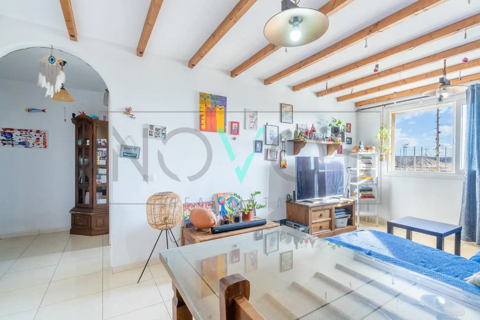 Sala d'estar de Planta baixa en venda en Granadilla de Abona amb Jardí privat i Traster