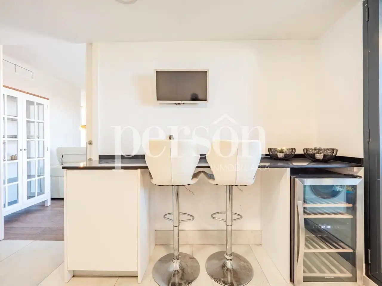 Küche von Wohnung zum Verkauf in Valencia mit Klimaanlage, Terrasse und Schwimmbad