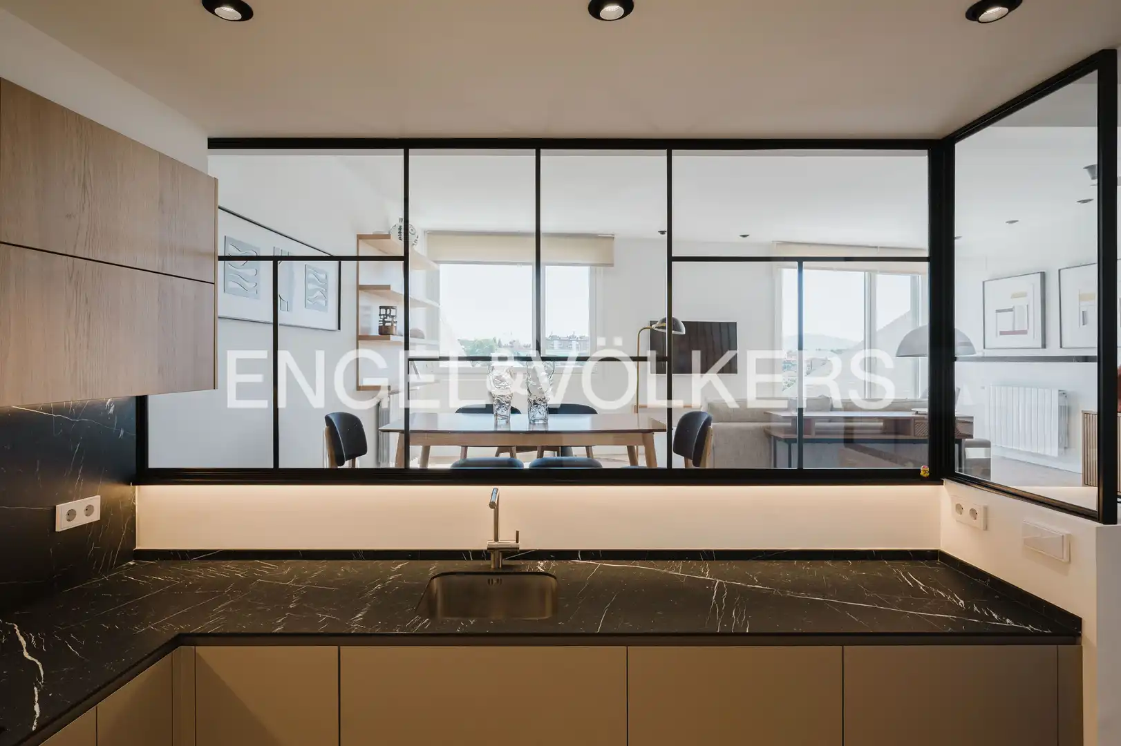 Cocina de Casa o chalet de alquiler en Donostia - San Sebastián  con Calefacción, Terraza y Piscina